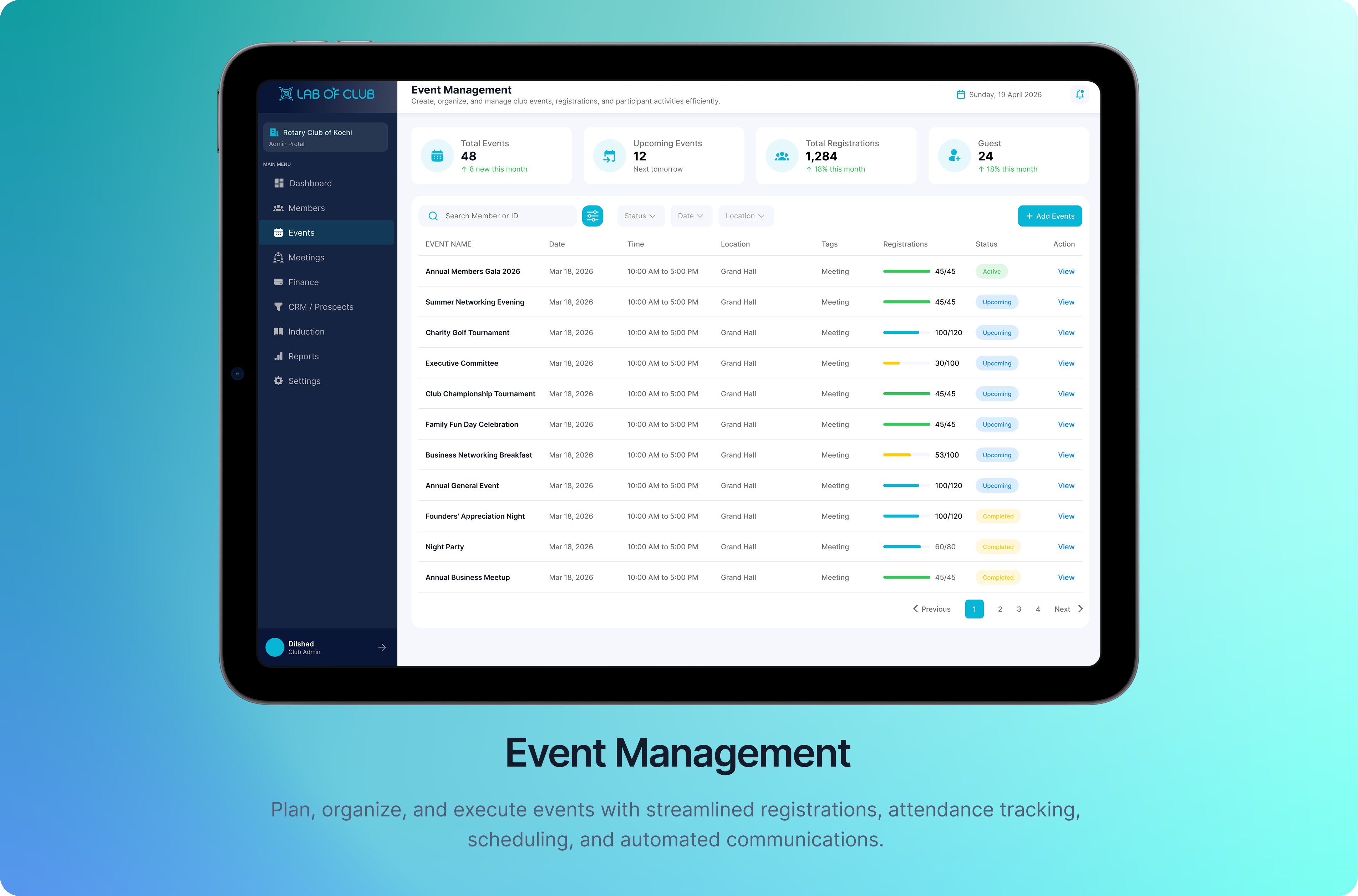 Event Management