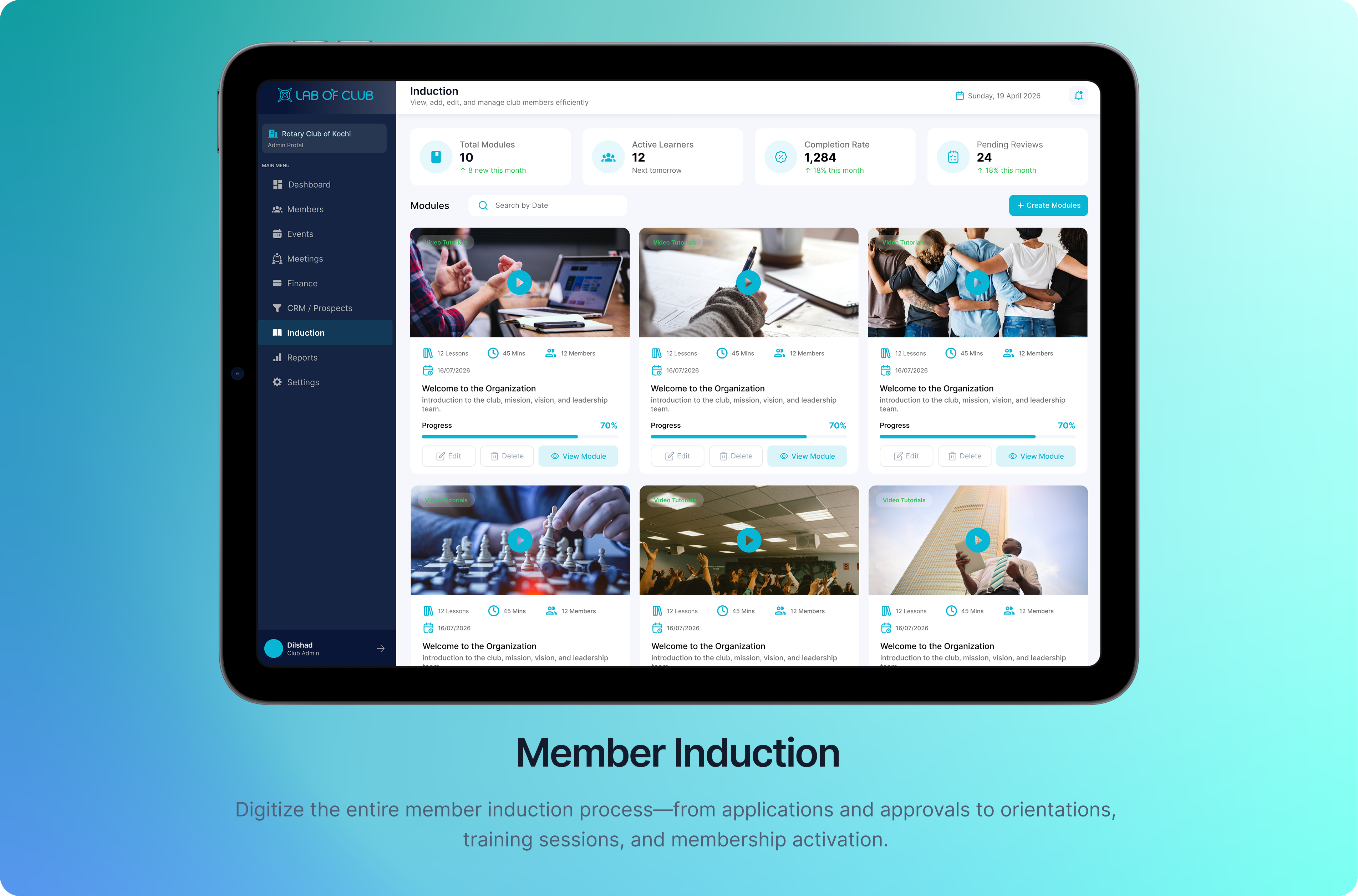 Member Induction